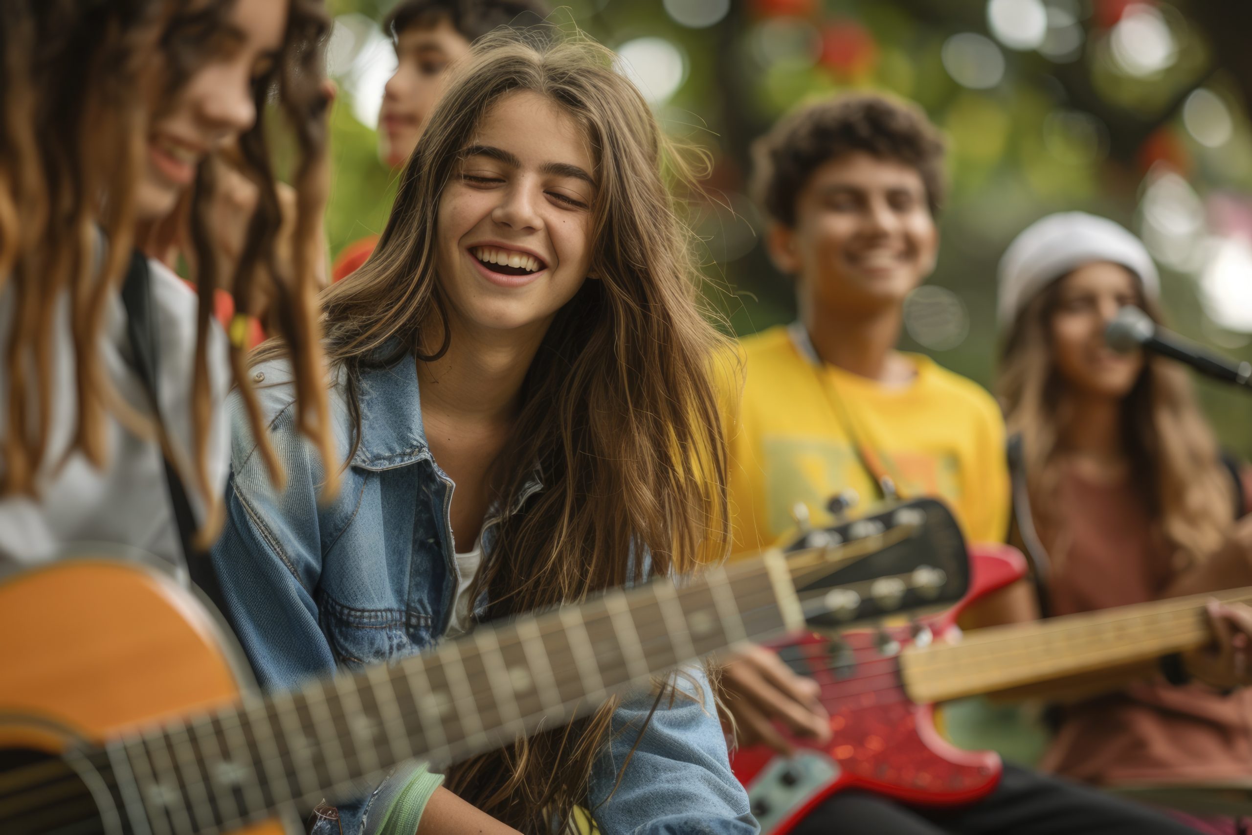 group-diverse-teens-young-people-doing-activities-together-celebrating-world-youth-skills-day